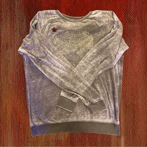 LUCKY BRAND Men’s Crew Neck Long Sleeve Sweater